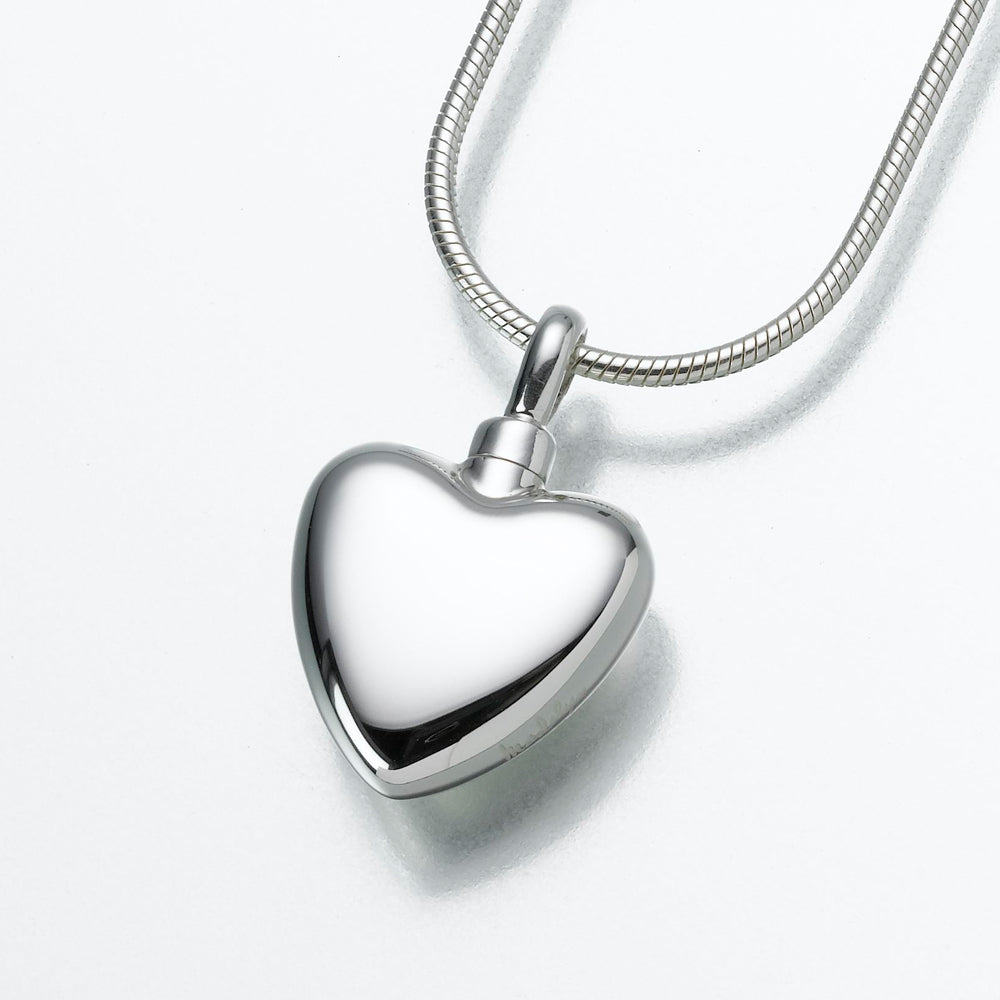 Mini Folded Heart Necklace | JL Rocks Fine Jewelry | JL Rocks