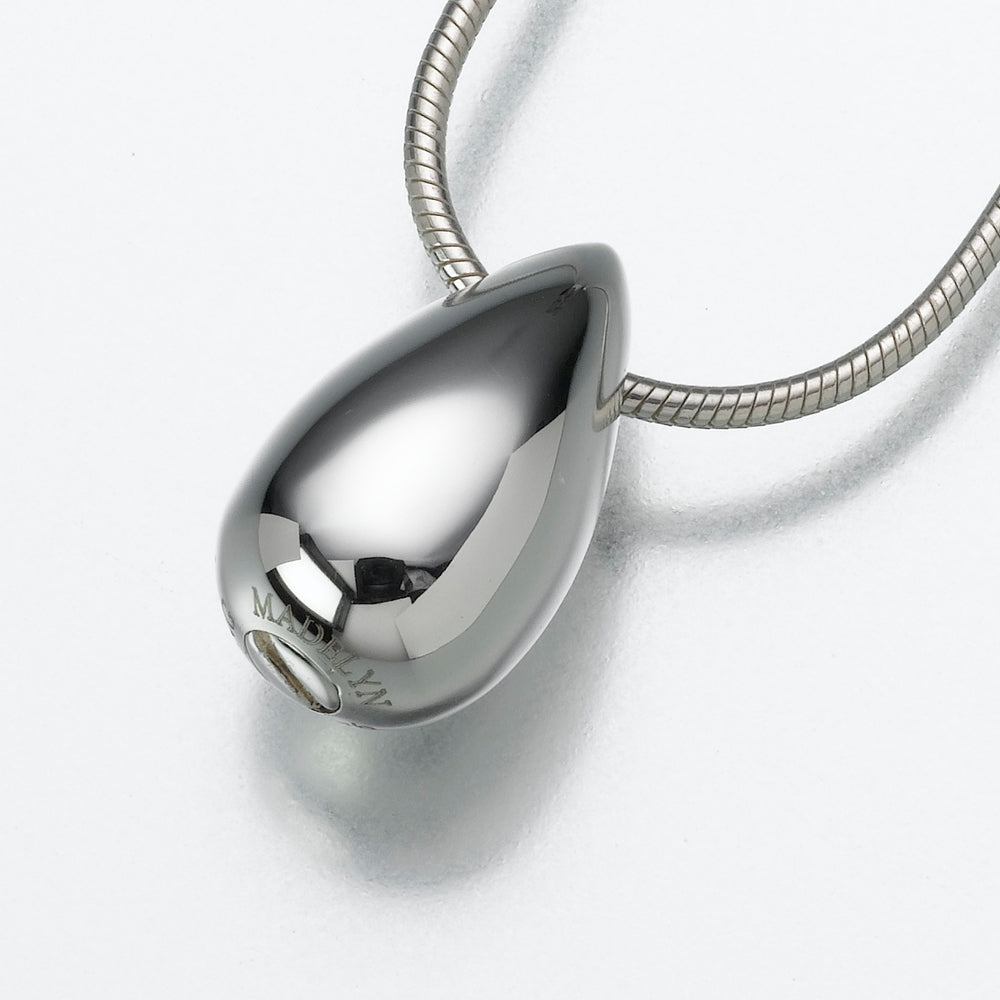 Sterling Silver Teardrop Pendant
