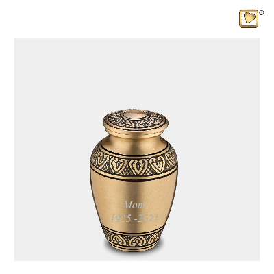 Keepsake Classic Gold Cremation Urn