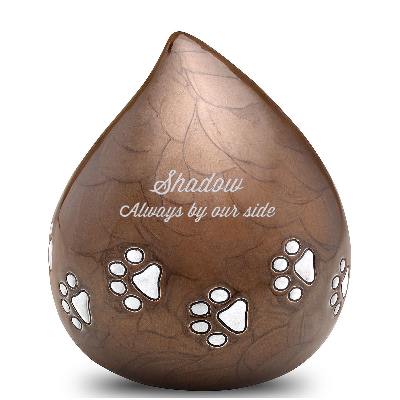 LoveDrop Pet Bronze Urn