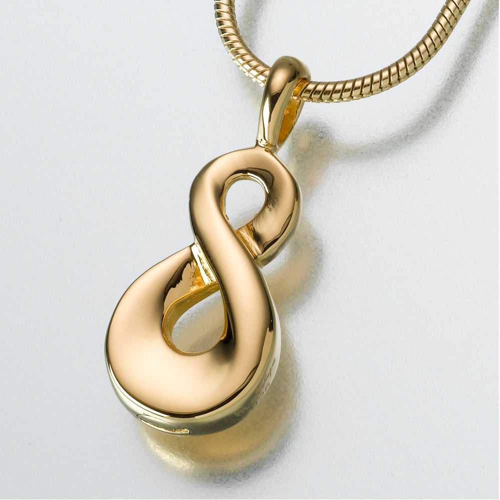 Gold Vermeil Infinity Pendant