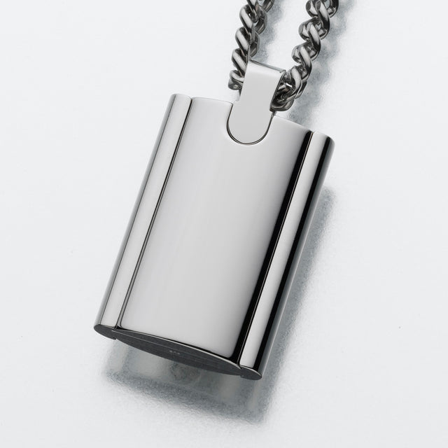 Stainless Steel Flask Pendant Cremation Jewelry