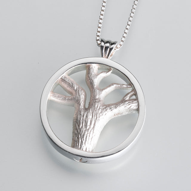 Sterling Silver Tree of Lives Pendant Cremation Jewelry