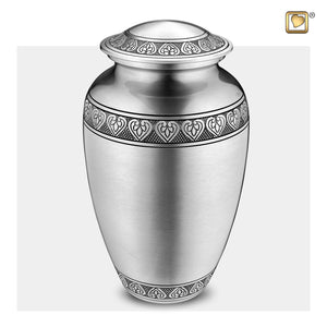 Adult Classic Pewter Cremation Urn