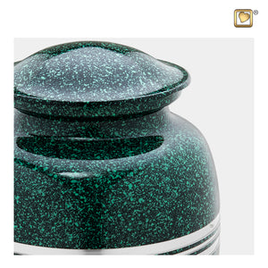 Adult Speckled Emerald Cremation Urn