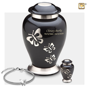 Adult Butterfly Tribute Cremation Urn