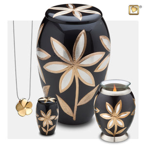 Adult Lilies Cremation Urn