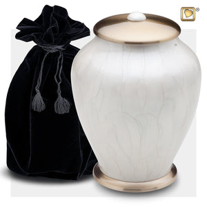 Adult Tall Simplicity Pearl Cremation Urn