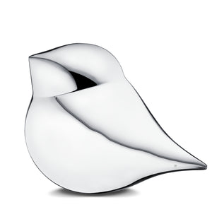 Adult Sized Silver SoulBird Shaped Male Cremation Urn