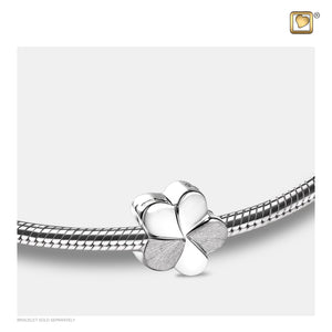 Bloom™ Two Tone Sterling Silver Cremation Bracelet Bead