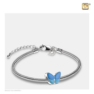 Wings of Hope™ Blue Cremation Bracelet Bead
