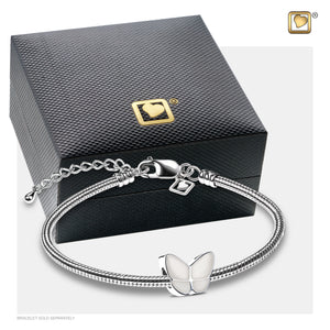 Wings of Hope™ Pearl Cremation Bracelet Bead