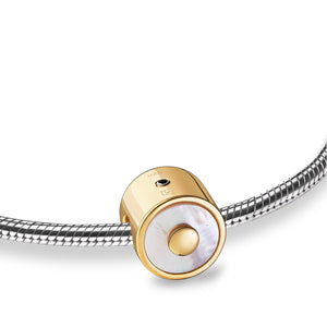 Mother of Pearl™ Gold Vermeil Cremation Bead