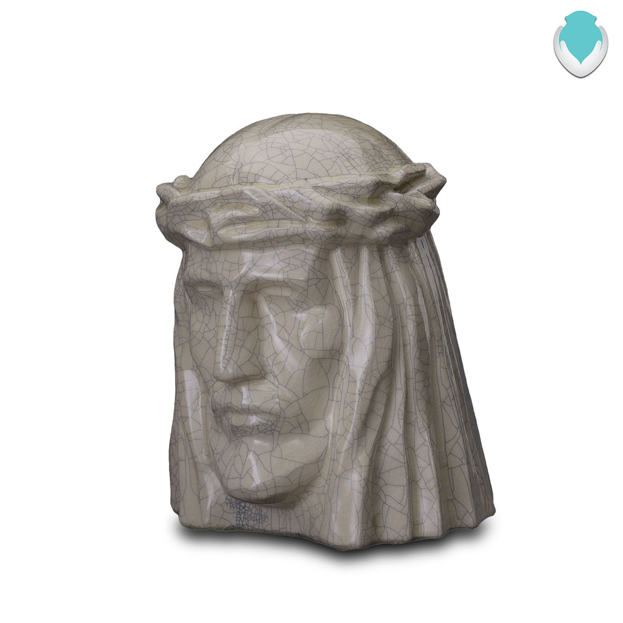 Adult Harmony The Christ Cremation Urn for Ashes - Craquelure