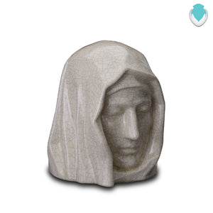 Adult Harmony The Holy Mother Cremation Urn for Ashes - Craquelure