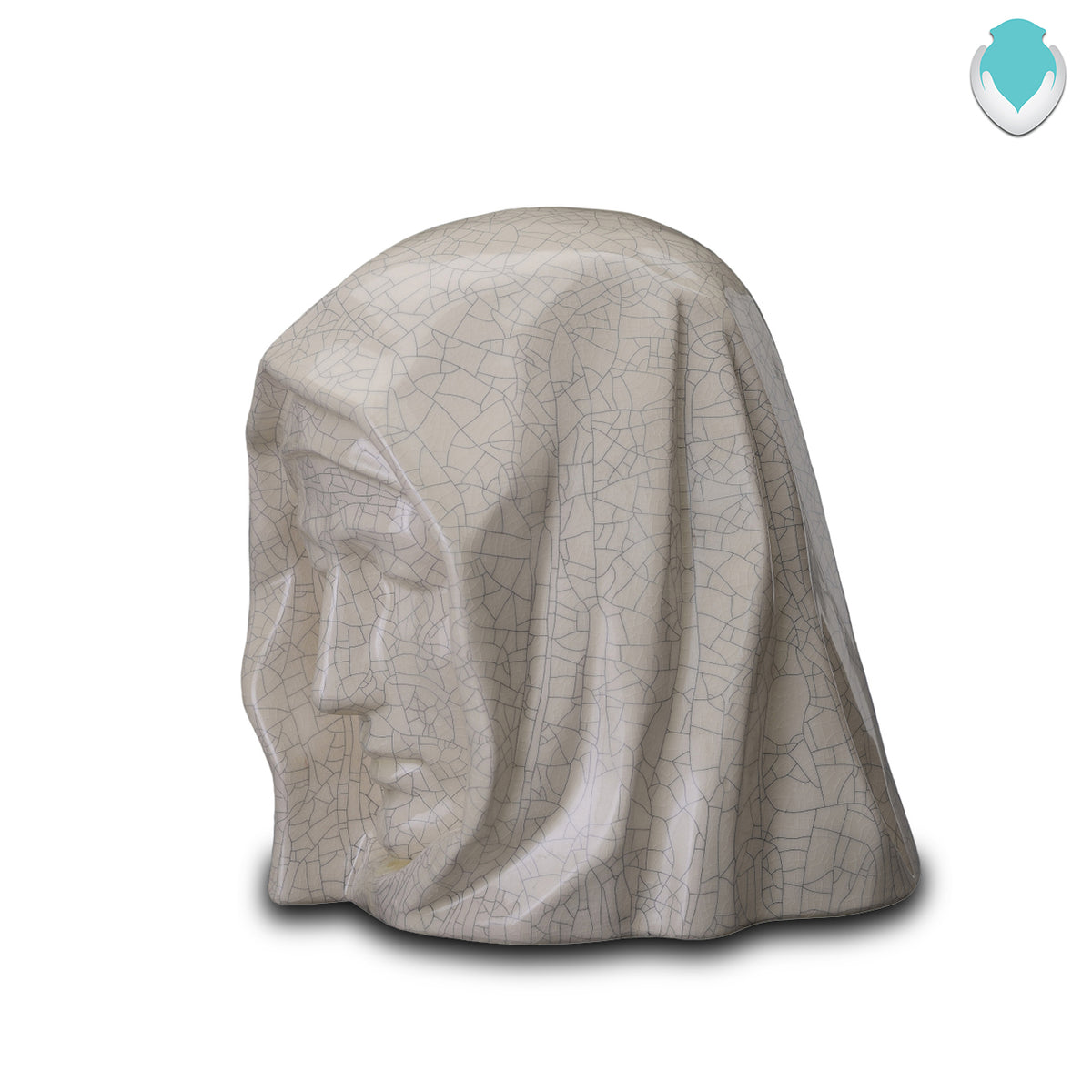 Adult Harmony The Holy Mother Cremation Urn for Ashes - Craquelure
