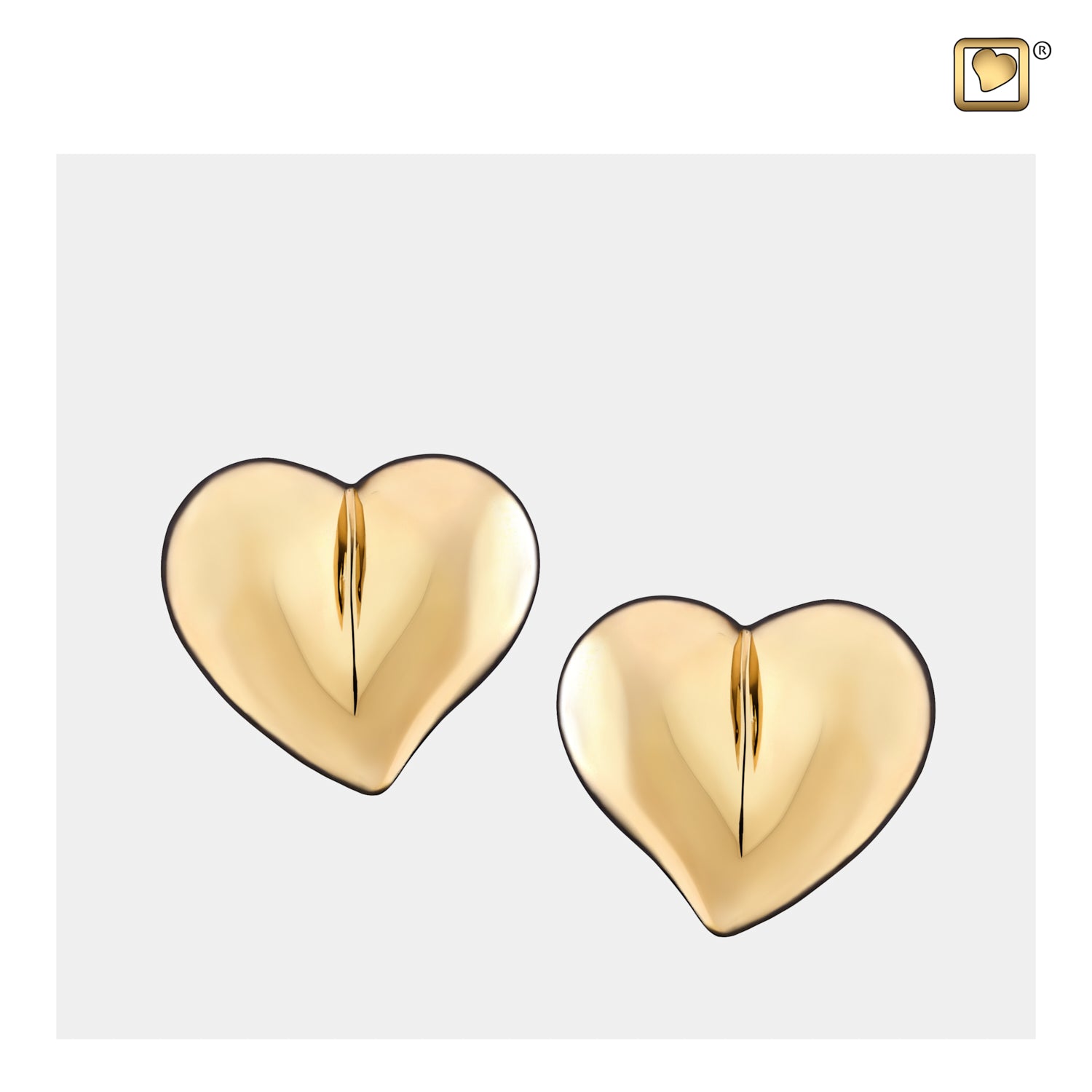 LoveHeart™ Gold Vermeil Sterling Silver Stud Earrings