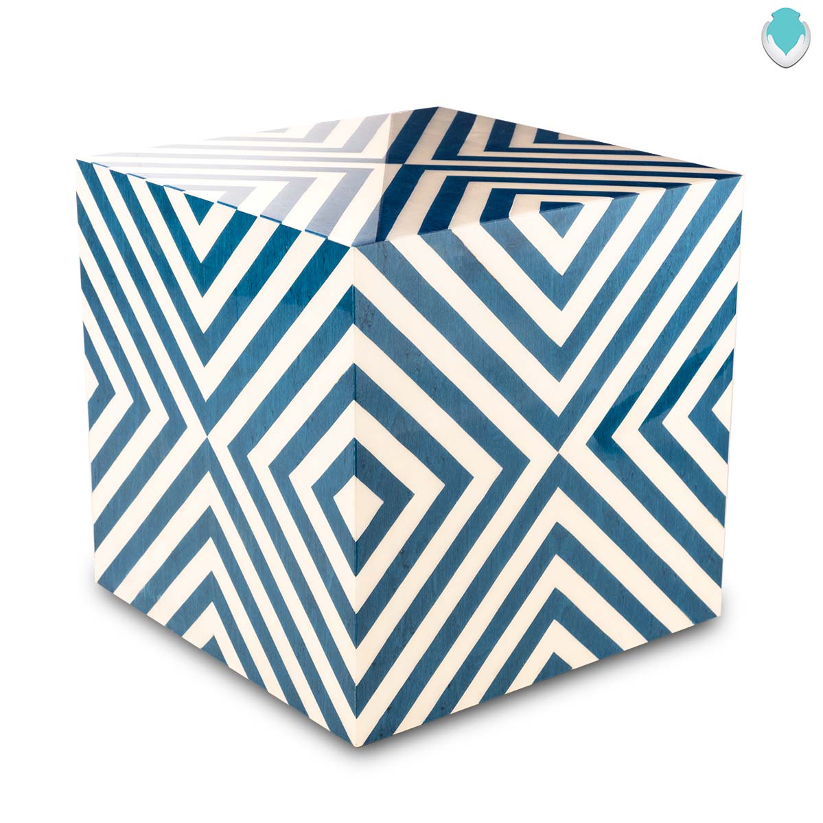 Adult Amalfi Hugo Printed Cremation Box Urn