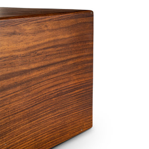 Adult Aura Golf Custom Engraved Solid Wood Box Cremation Urn