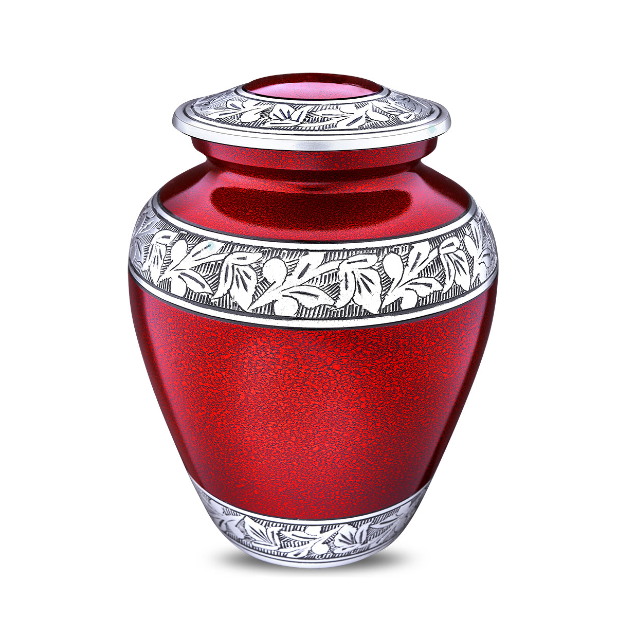 Elite Marble Red Adult Cremation Urn
