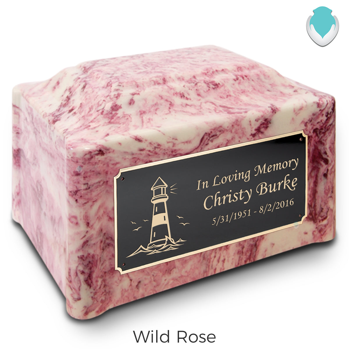 Adult Devotion Lighthouse Cultured Marble Urns for Ashes