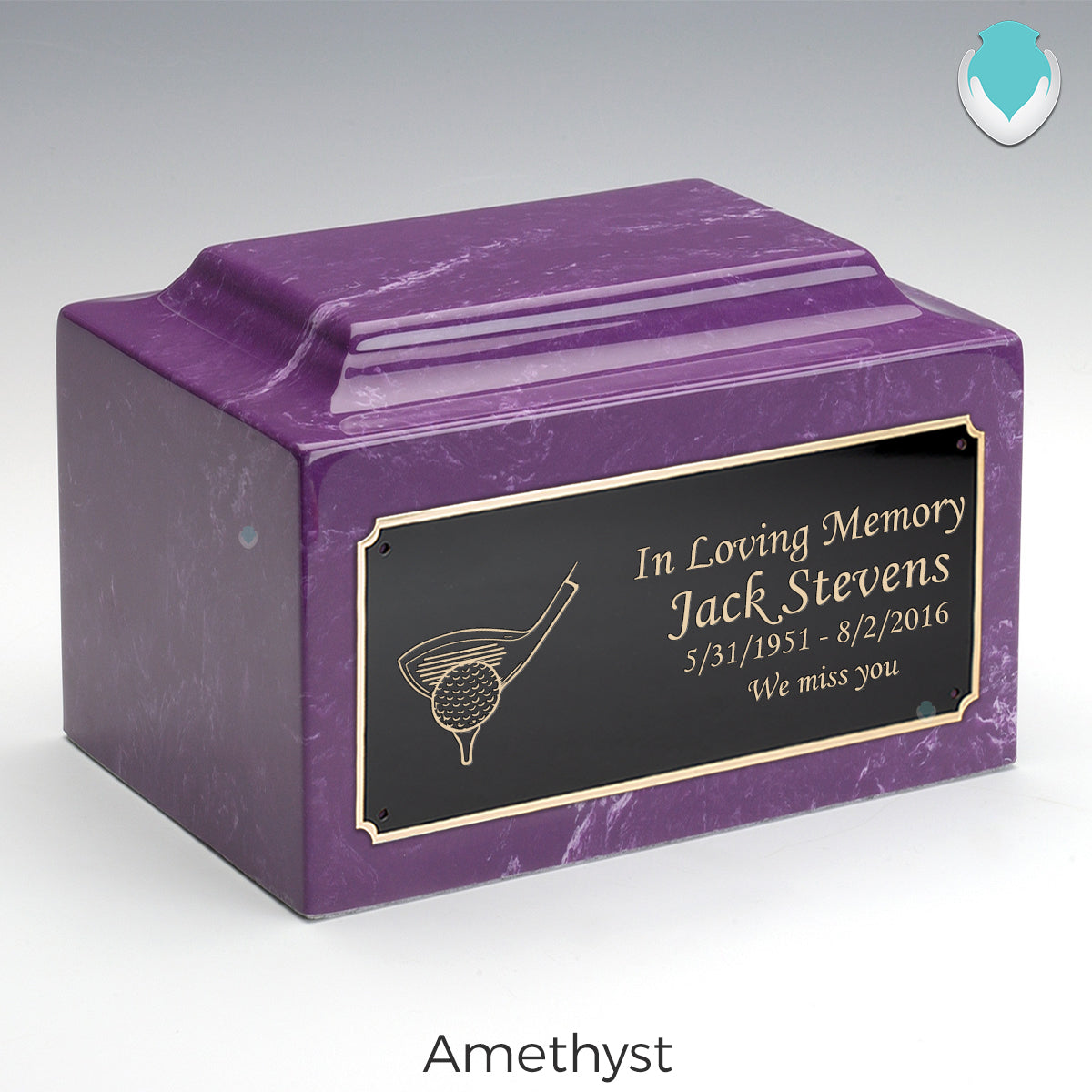 Adult Legacy Golf Cultured Marble Urns by MacKenzie