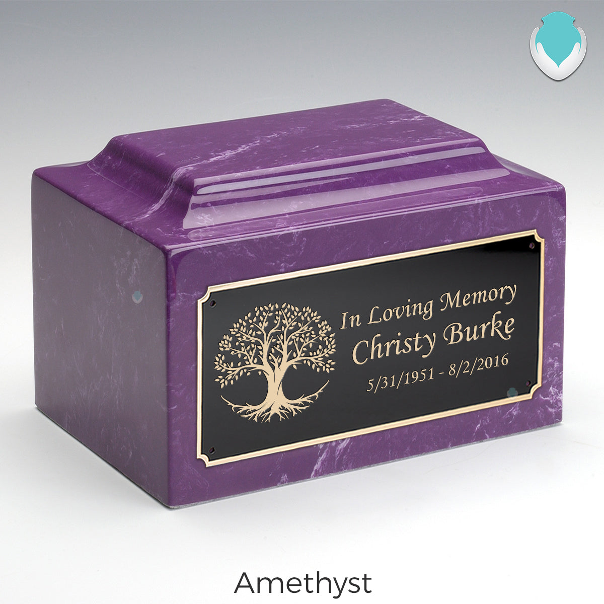 Adult Legacy Tree Of Life Cultured Marble Urns by MacKenzie