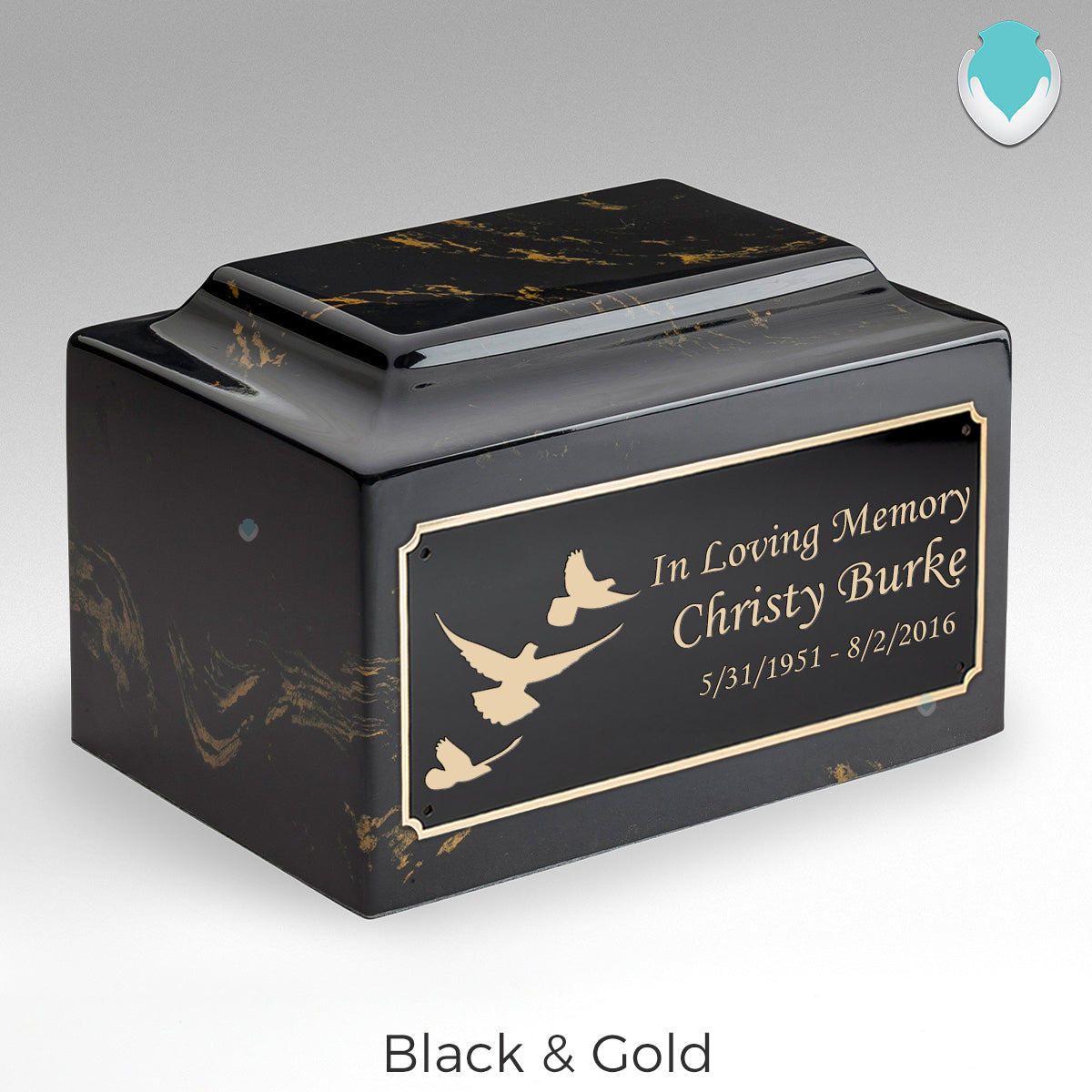 Adult Legacy Doves Cultured Marble Urns by MacKenzie