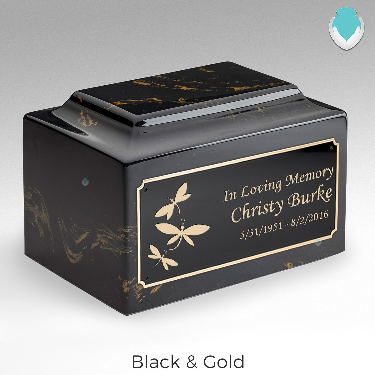 Adult Legacy Dragonflies Cultured Marble Urns by MacKenzie