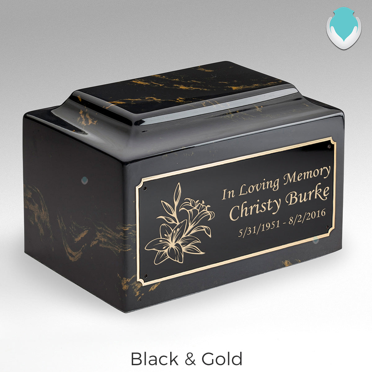 Adult Legacy Lily Cultured Marble Urns by MacKenzie