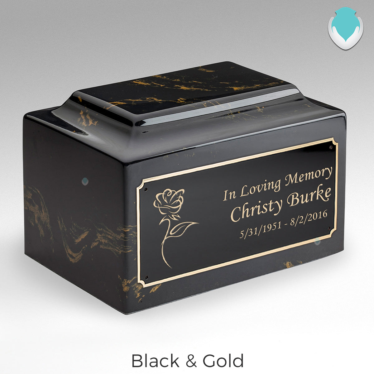 Adult Legacy Rose Cultured Marble Urns by MacKenzie