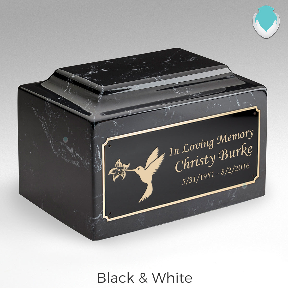 Adult Legacy Hummingbird Cultured Marble Urns by MacKenzie