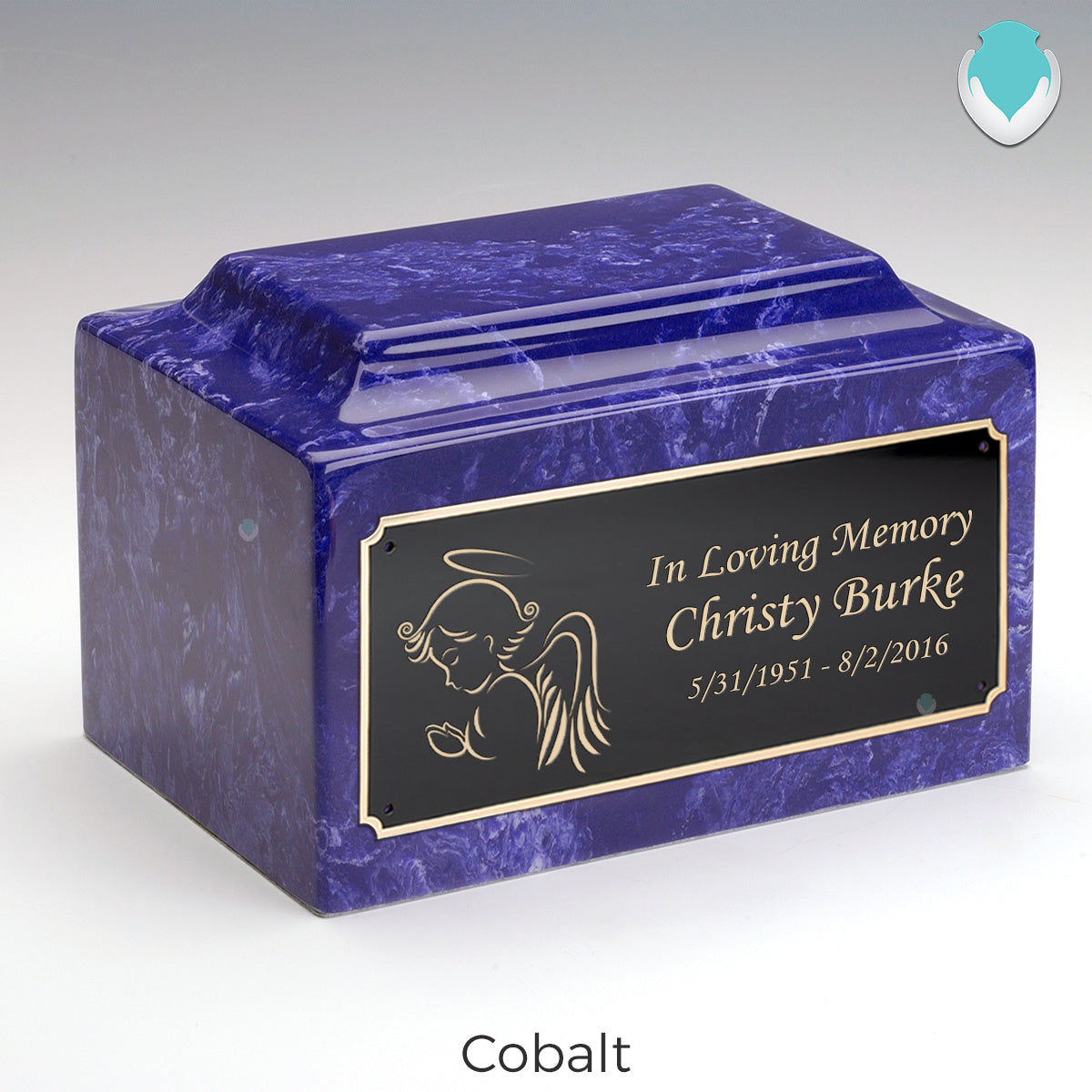 Adult Legacy Angel Cultured Marble Urns by MacKenzie