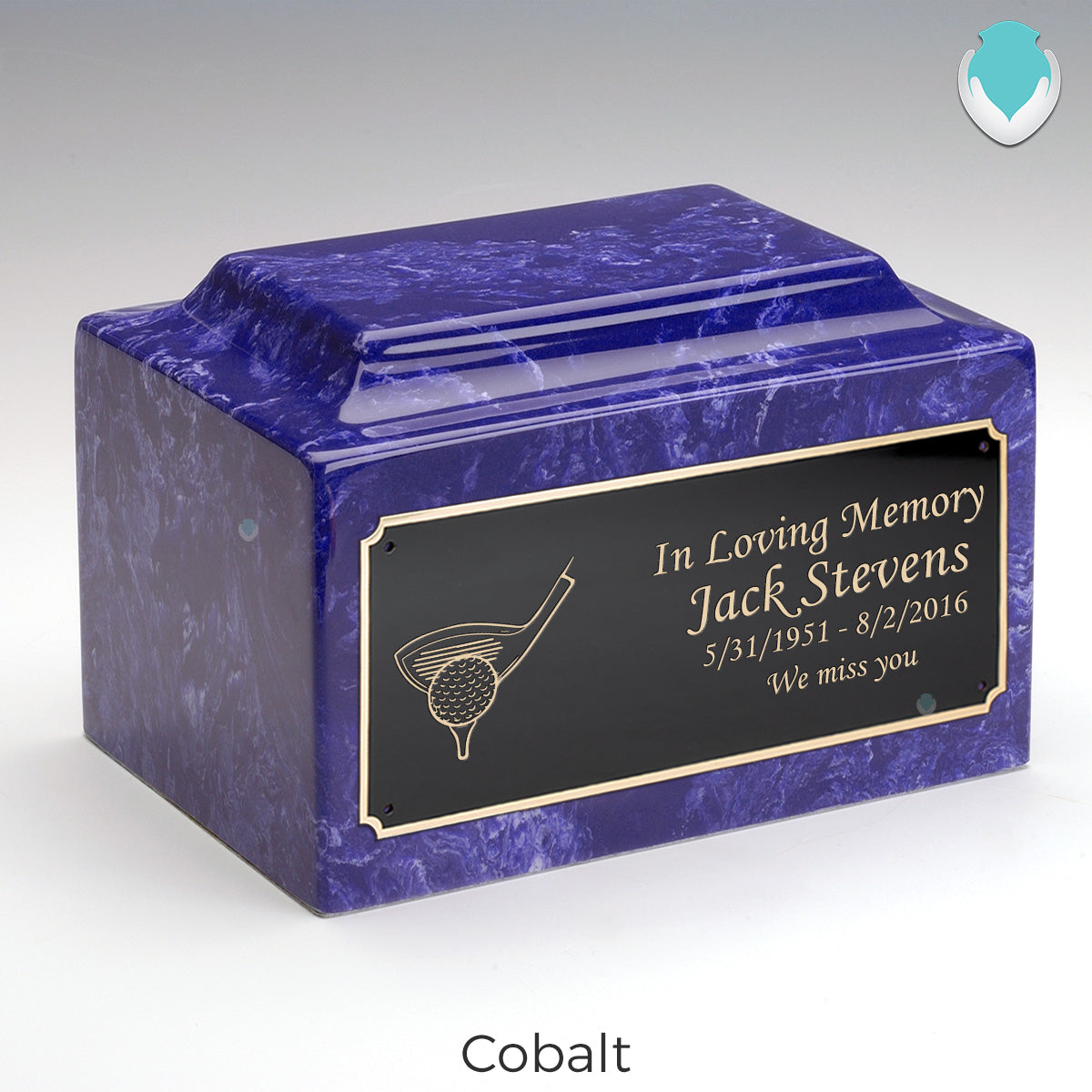 Adult Legacy Golf Cultured Marble Urns by MacKenzie