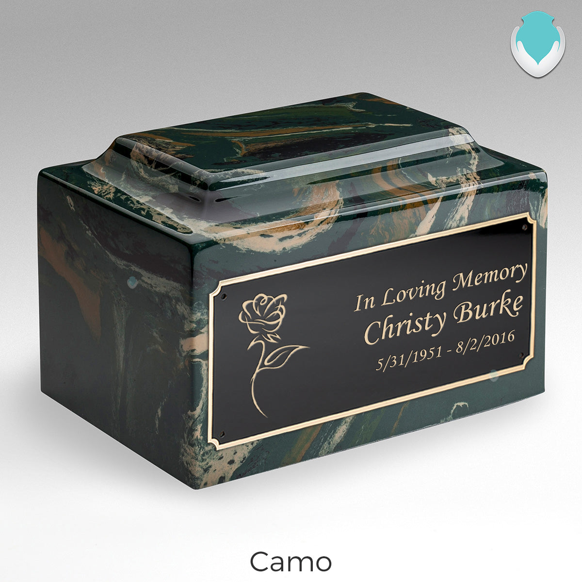 Adult Legacy Rose Cultured Marble Urns by MacKenzie