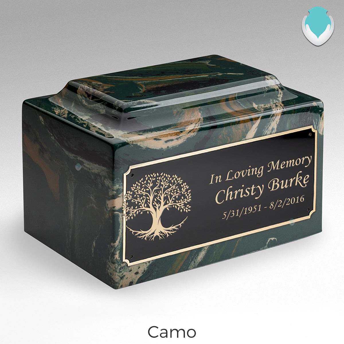 Adult Legacy Tree Of Life Cultured Marble Urns by MacKenzie