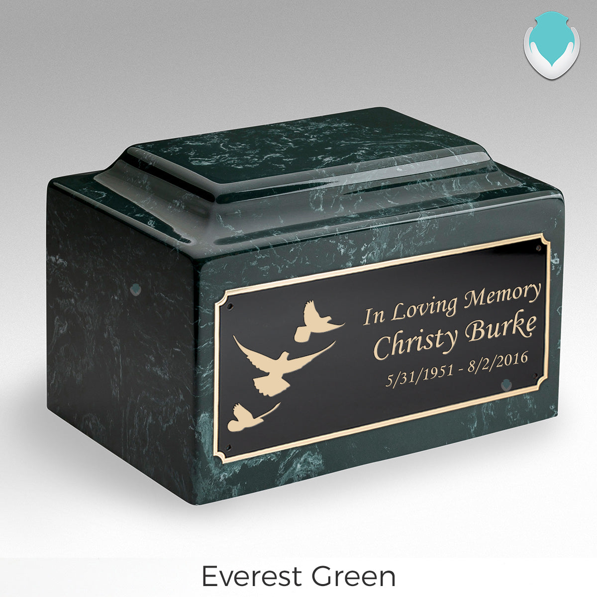 Adult Legacy Doves Cultured Marble Urns by MacKenzie