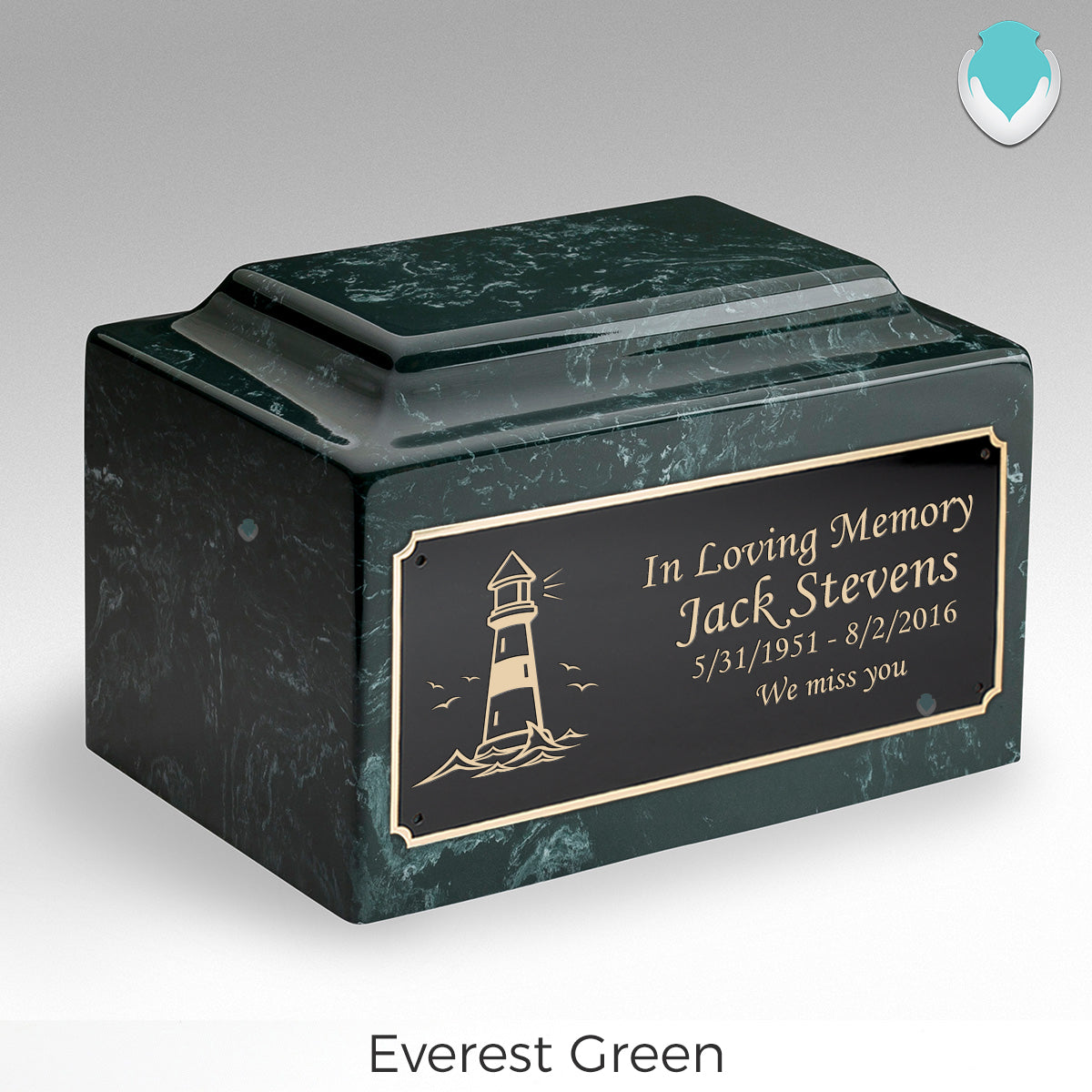 Adult Legacy Lighthouse Cultured Marble Urns by MacKenzie