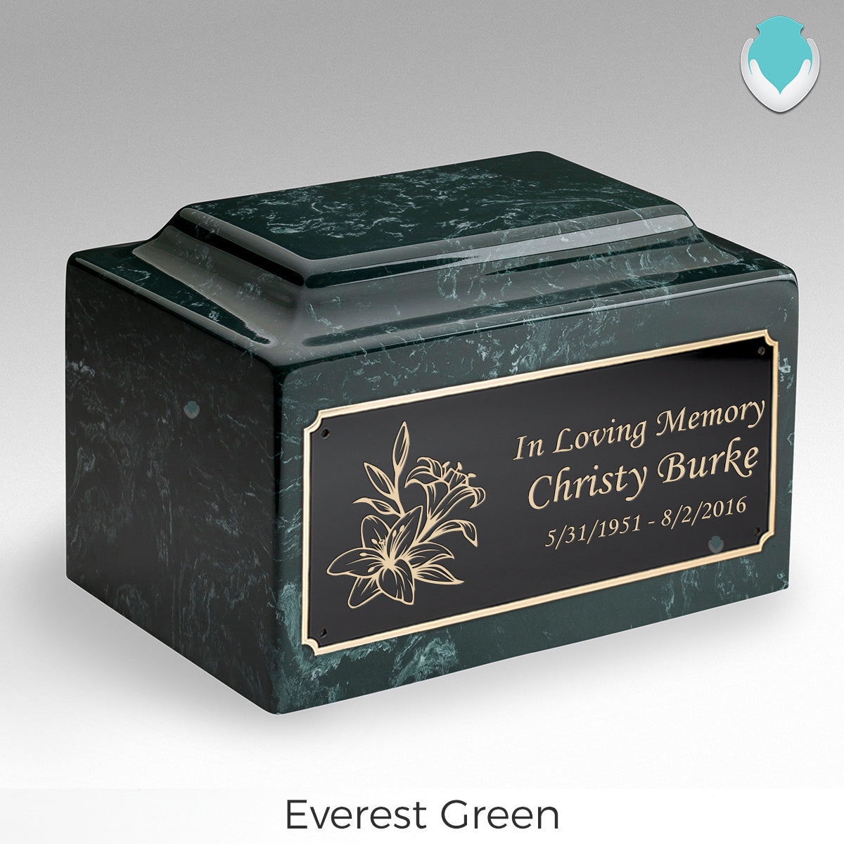 Adult Legacy Lily Cultured Marble Urns by MacKenzie