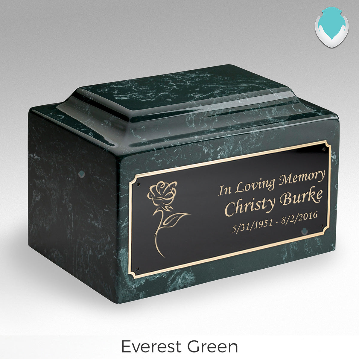 Adult Legacy Rose Cultured Marble Urns by MacKenzie