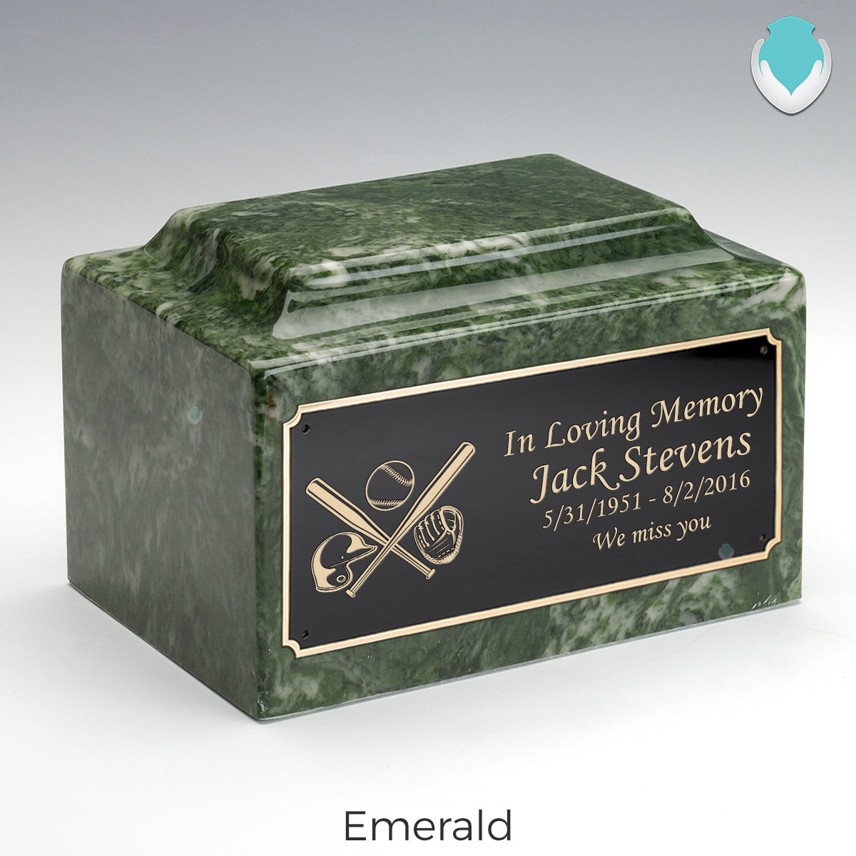 Adult Legacy Baseball Cultured Marble Urns by MacKenzie