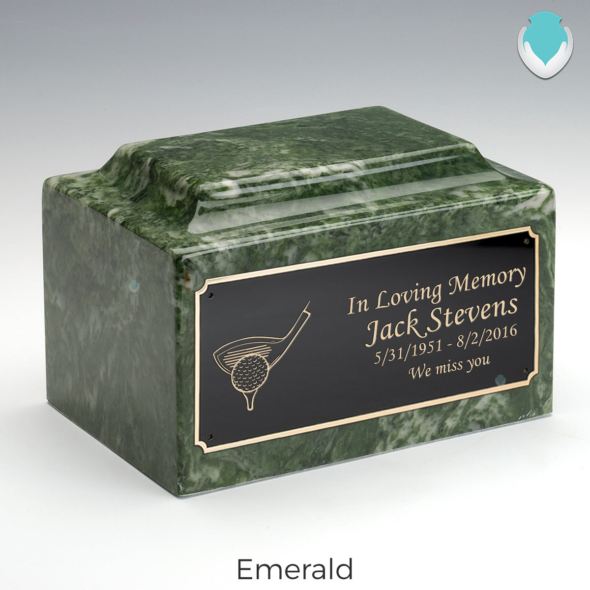 Adult Legacy Golf Cultured Marble Urns by MacKenzie