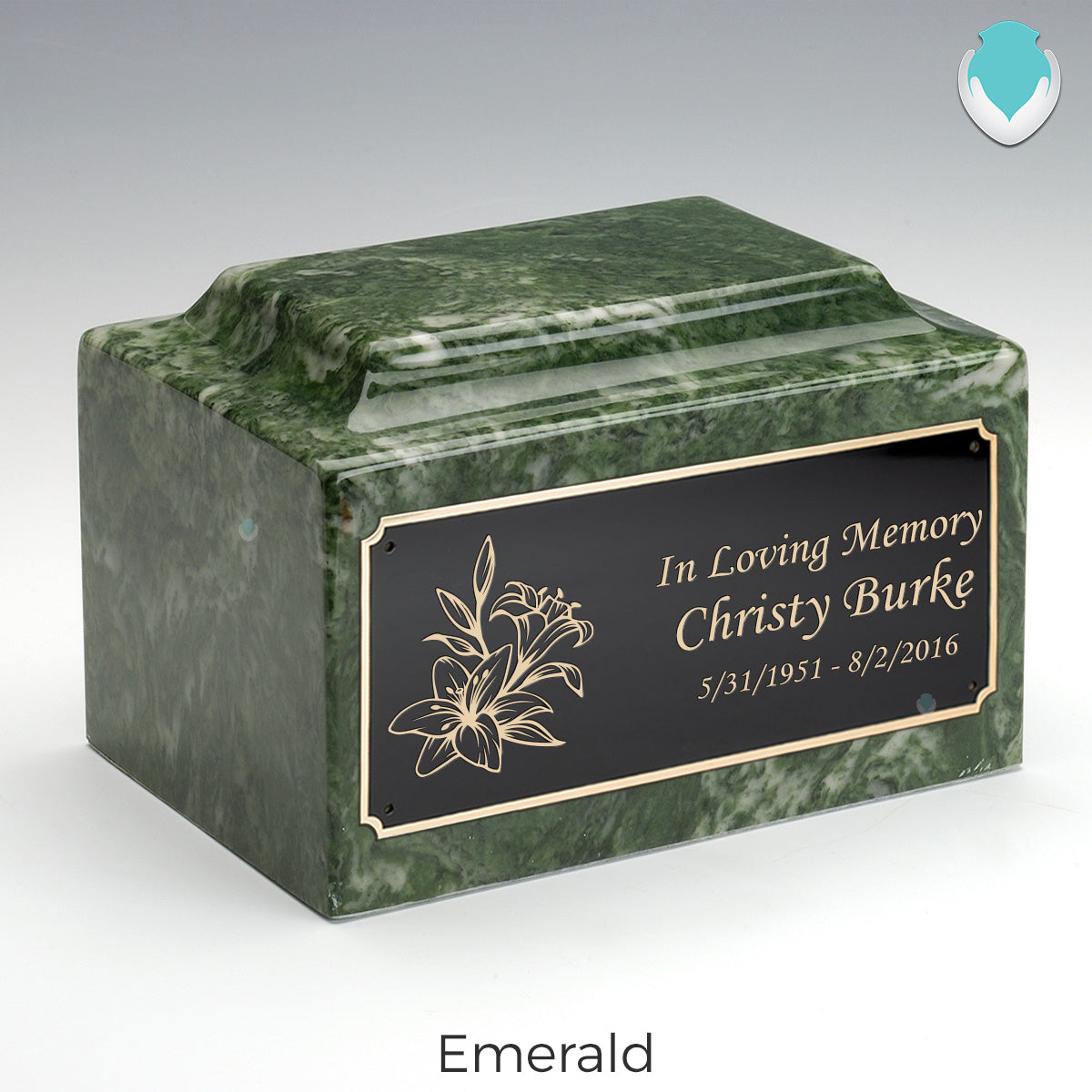 Adult Legacy Lily Cultured Marble Urns by MacKenzie