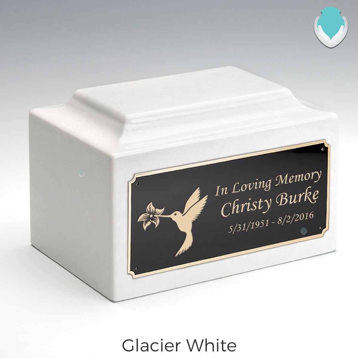 Adult Legacy Hummingbird Cultured Marble Urns by MacKenzie