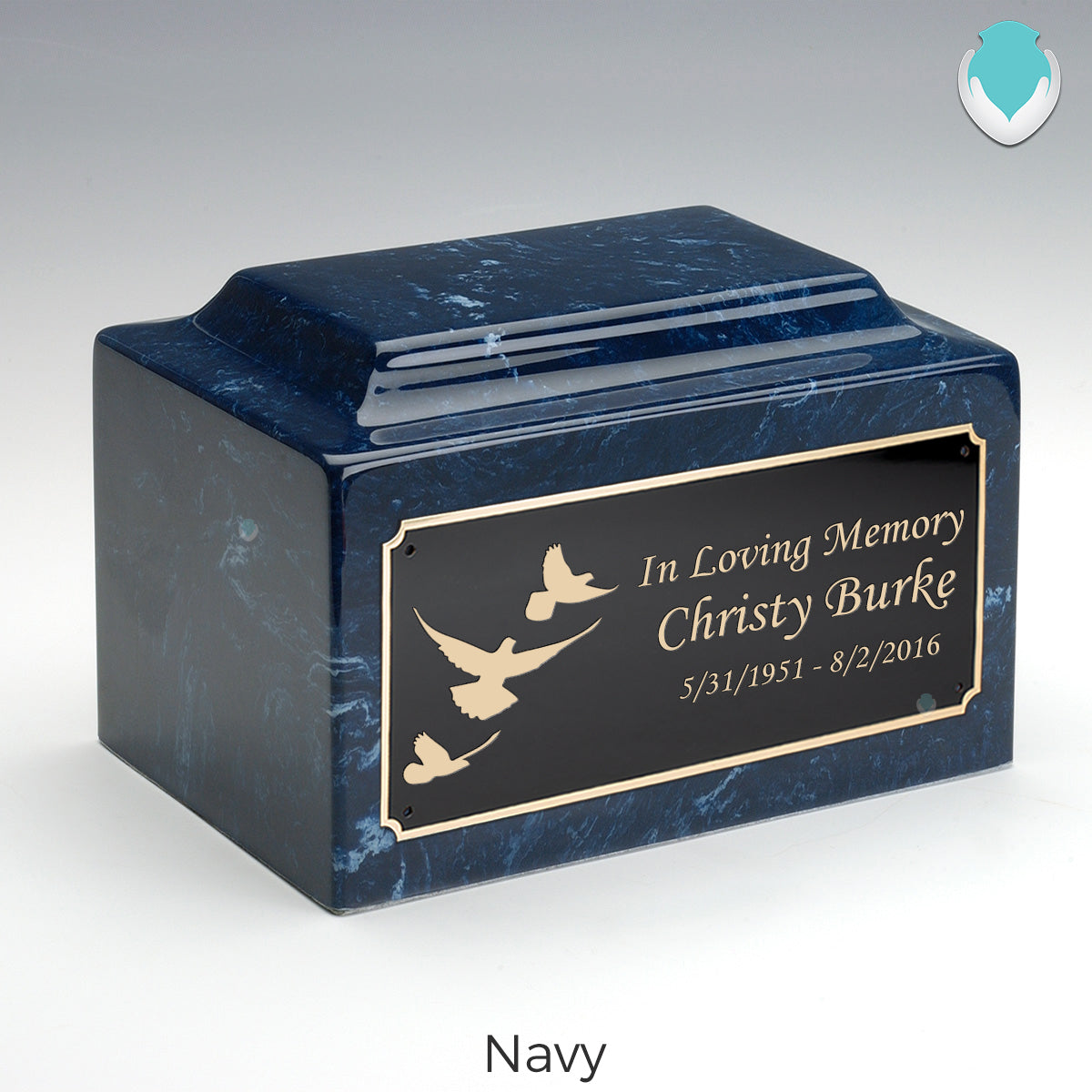 Adult Legacy Doves Cultured Marble Urns by MacKenzie