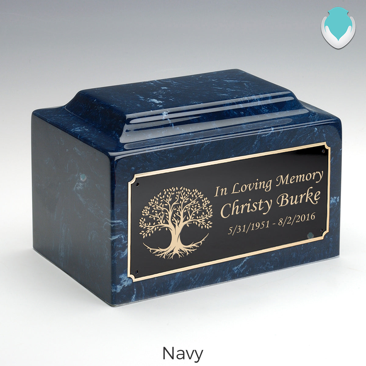 Adult Legacy Tree Of Life Cultured Marble Urns by MacKenzie