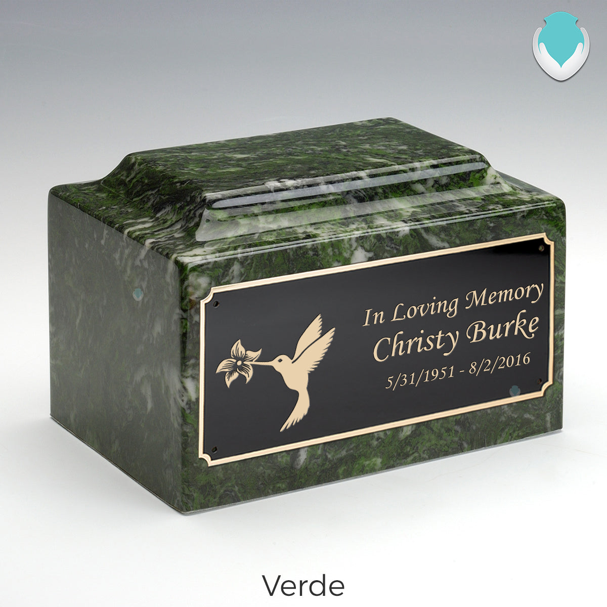 Adult Legacy Hummingbird Cultured Marble Urns by MacKenzie