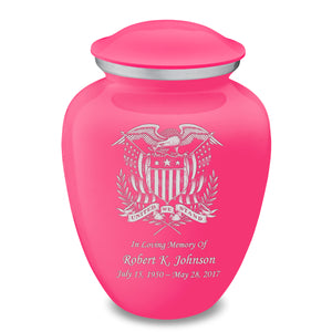 Adult Embrace Bright Pink American Glory Cremation Urn