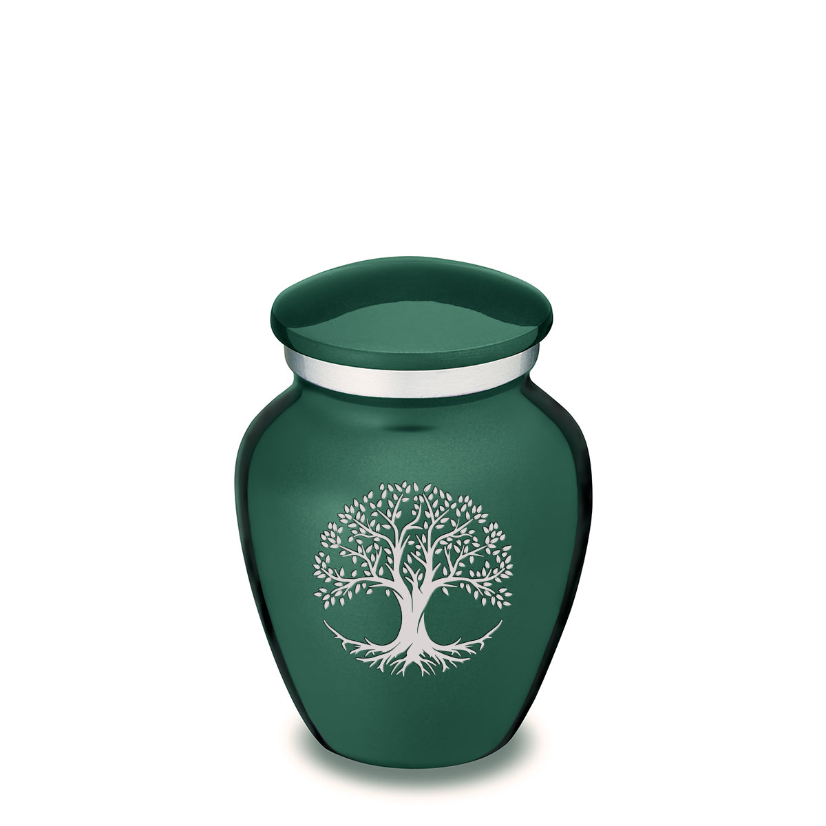 Keepsake Embrace Green Tree of Life Cremation Urn
