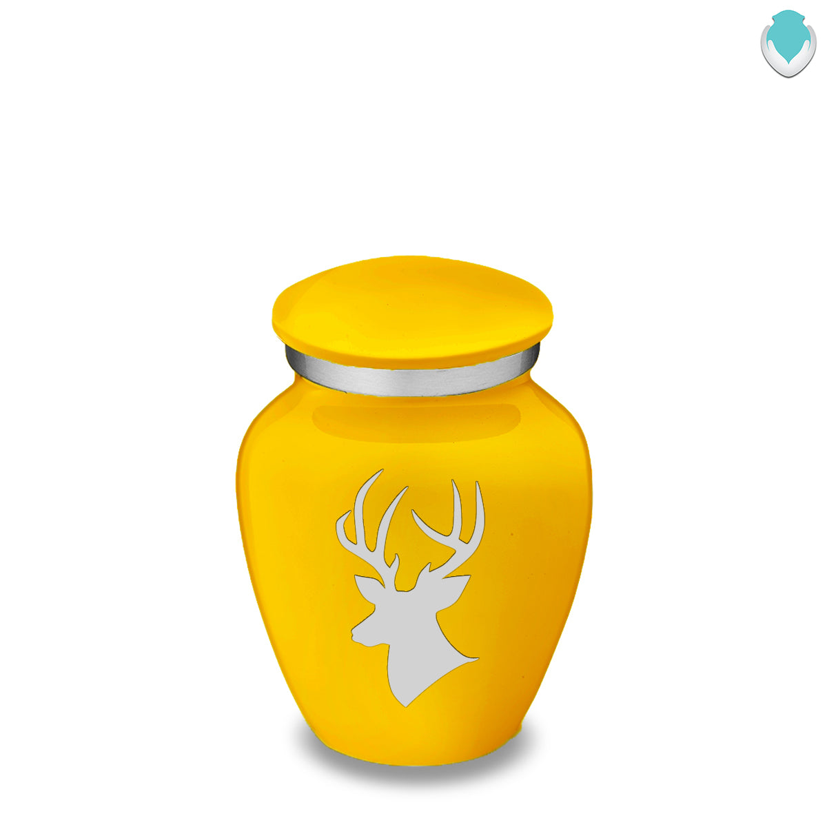 Keepsake Embrace Yellow Deer Cremation Urn